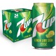 7UP Lemon Lime Soda, 12 fl oz cans, 24 pack