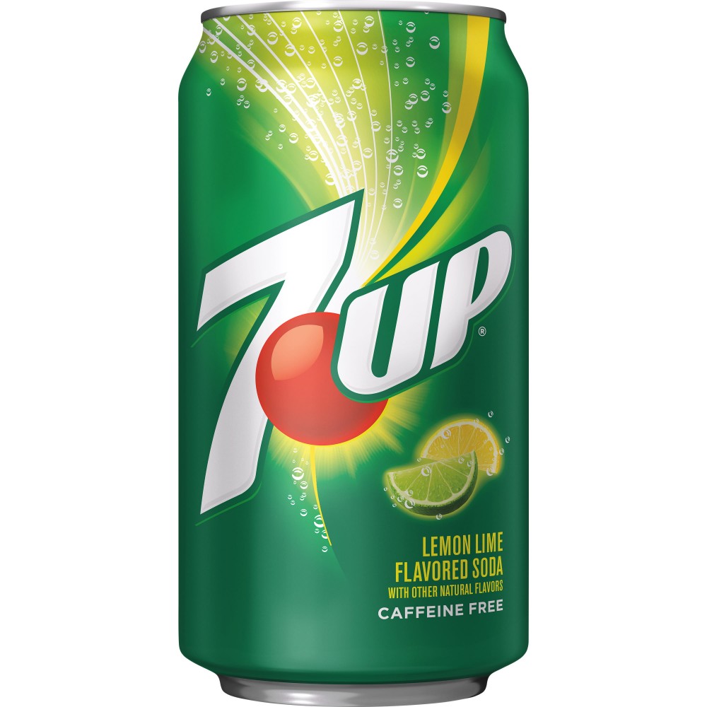 7UP Lemon Lime Soda, 12 fl oz cans, 24 pack