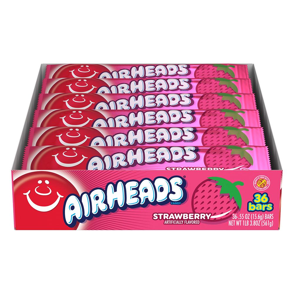Airheads Strawberry:15,6 g 36ct Airheads Strawberry:15,6 g 36ct