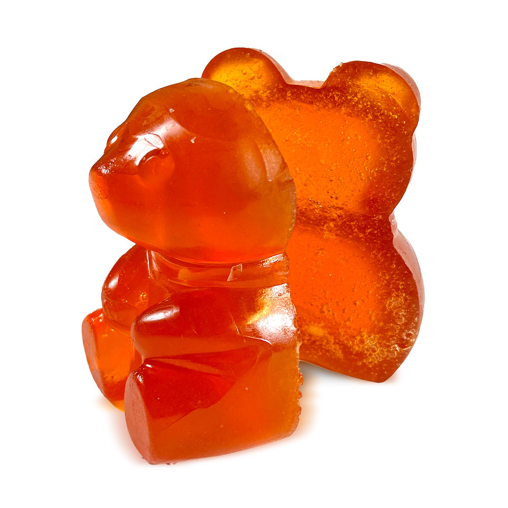 Alberts Giant Gummy Bear Ornge.350g- 1Ct