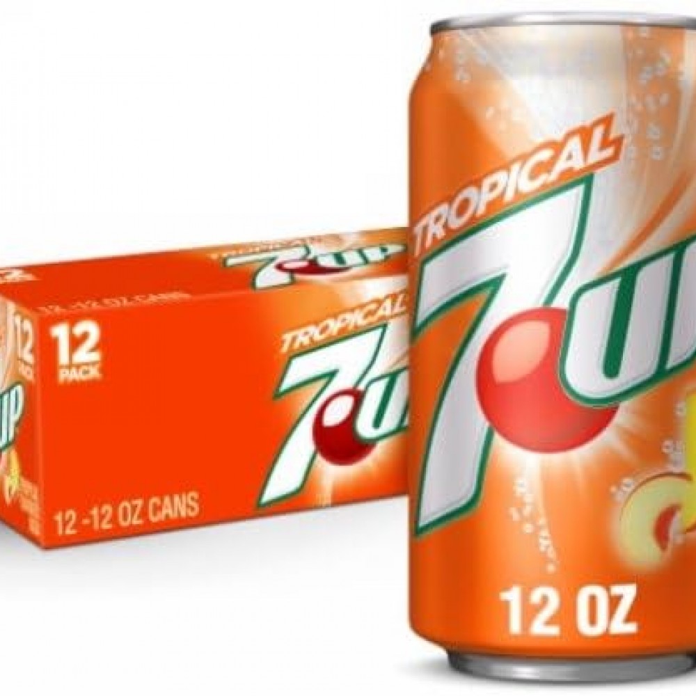 7up Tropical Can 355ml - (Case of 12)