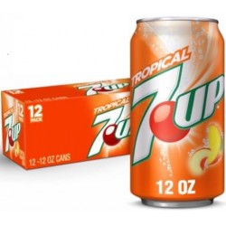 7up Tropical Can 355ml - (Case of 12)