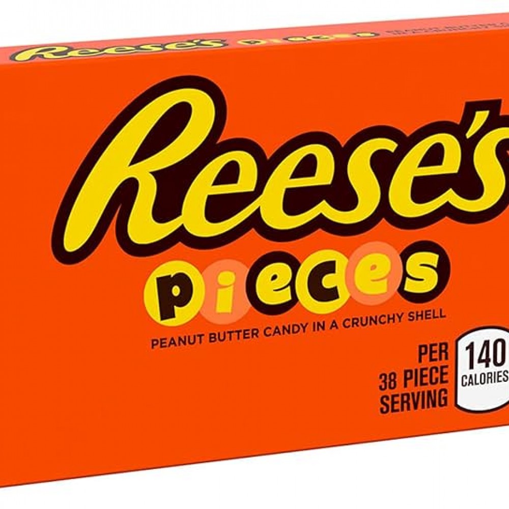 Reese's Theatre Box Pieces Peanut Butter (113g) - Box of 12