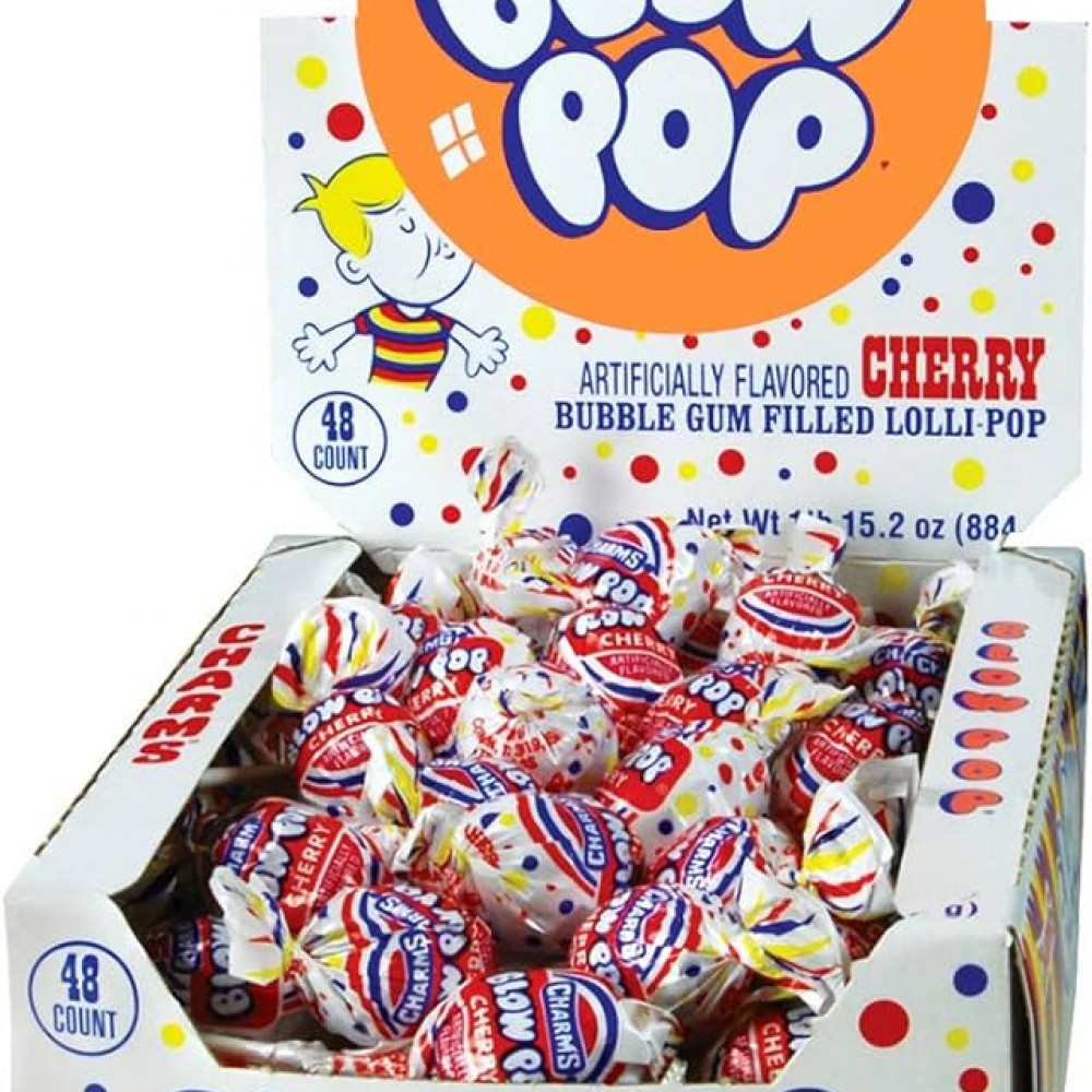 Charms Blow Pop Cherry 48Ct, 850 g Charms Blow Pop Cherry 48Ct, 850 g