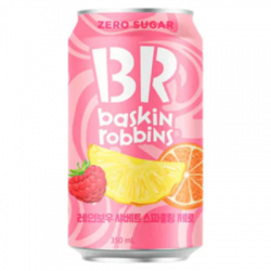 Baskin Robbins Rainbow Sherbet Sparkling Soda 350ml (Case of 24)   st