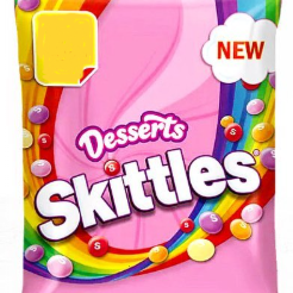 Skittles Desserts Bag 125G - Case Of 12 - UK Skittles Desserts Bag 125G - Case Of 12 - UK