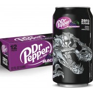 Dr Pepper Blackberry Zero Sugar Jurassic World Rebirth Limited Edition Soda Cans