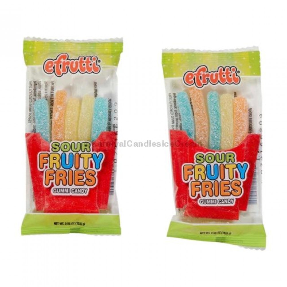 Efrutti Sou Fries 15,6 g- 48 ct  Gar 