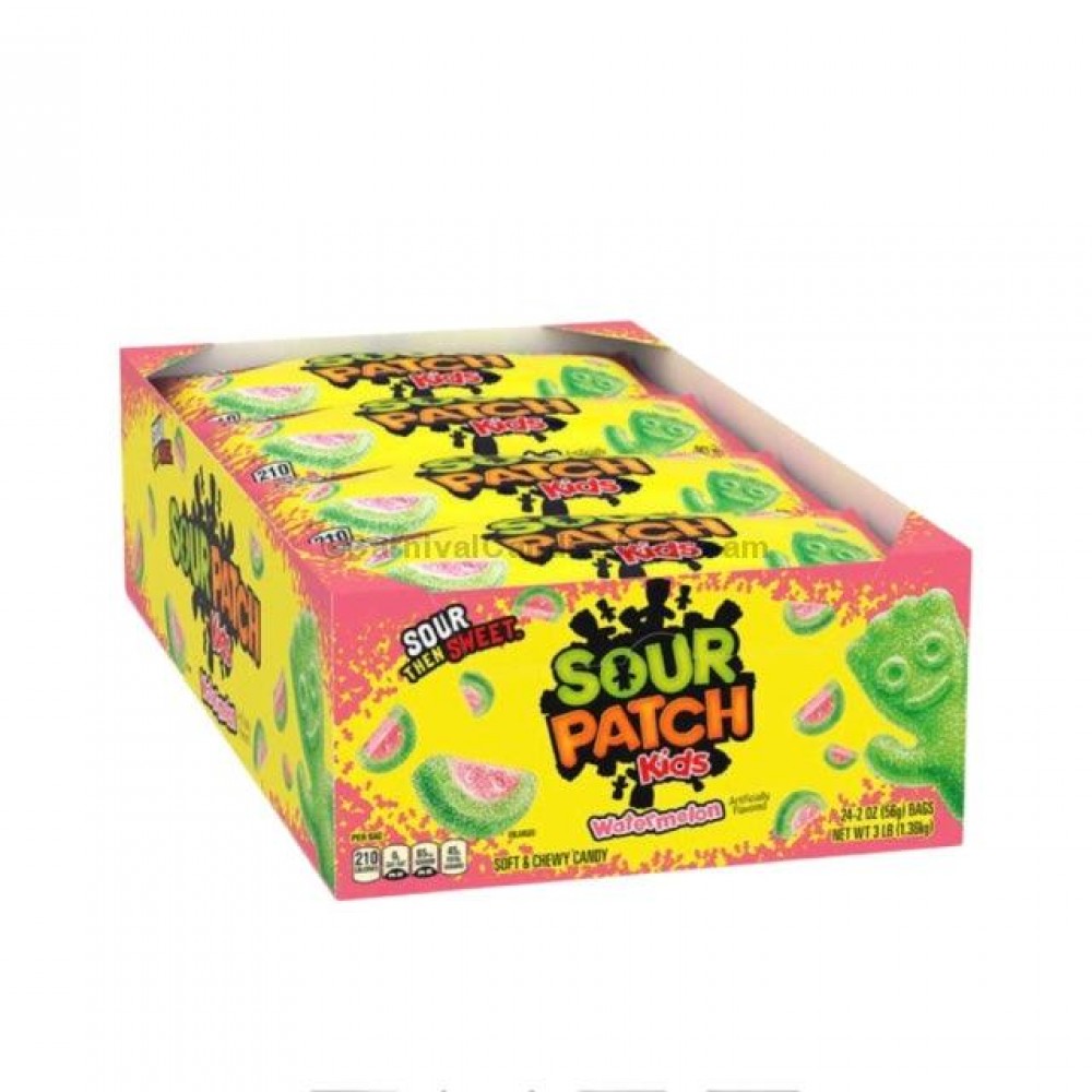 Sour patch Watermelon  56g-  24 count 