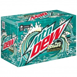 Mountain Dew Baja Blast, 12 Fluid Ounce (Pack of 36)