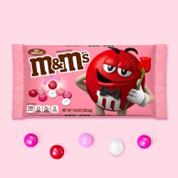 M&M's Valentines Day Milk Chocolate Candy, Cupid's Mix - 10 oz