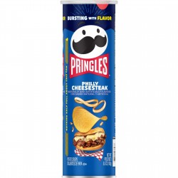 Pringles Philly Cheesesteak Potato Crisps Chips, 5.5 oz