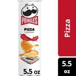 Pringles Pizza Potato Crisps Chips, 5.5 oz