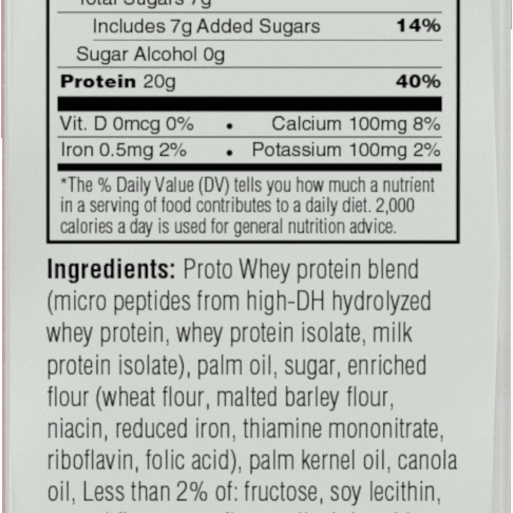 Power Crunch PRO Strawberry Cream High Protein Bar, 20g Protein, 2 oz, 4 Ct