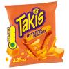 Takis Rolls Intense Nacho, Nacho Cheese Flavored Rolled Tortilla Chips, 3.25 Ounce Bag