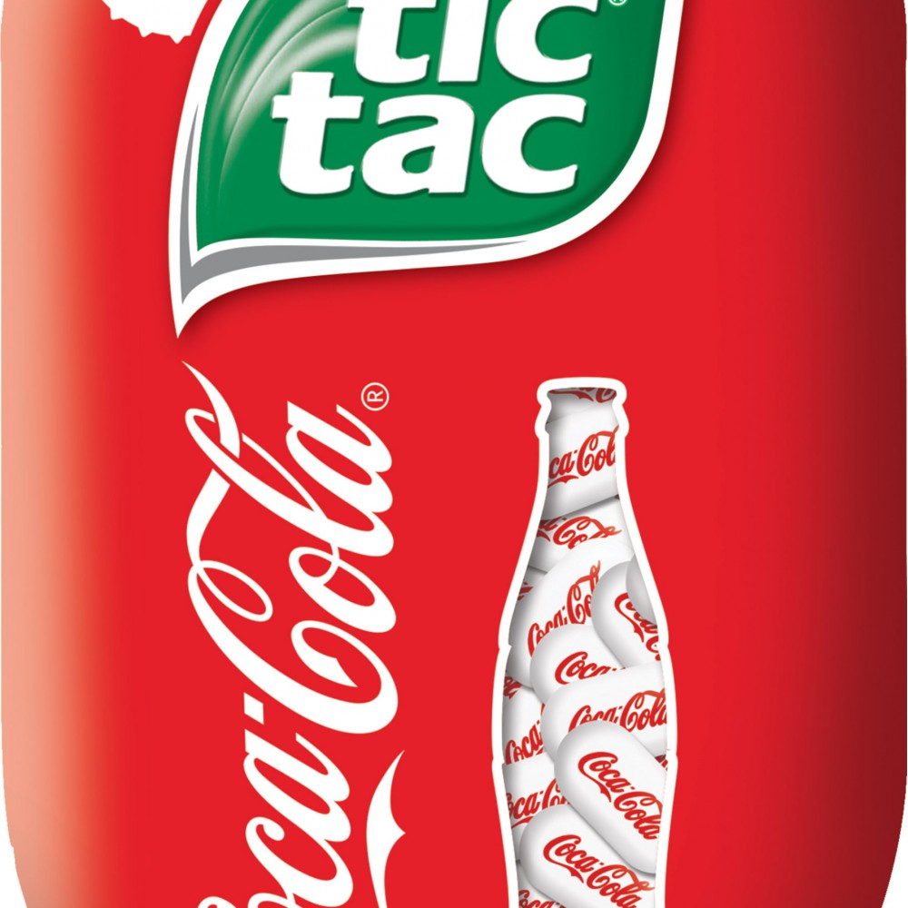 Tic Tac Coca-Cola Fresh Breath Mints, Bulk Hard Candy Mints, 3.4 oz.