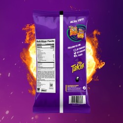 Takis Kettlez Jalapeño Typhoon Potato Chips, Jalapeño Pepper Artificially Flavored Chips, 8 Ounce Bag