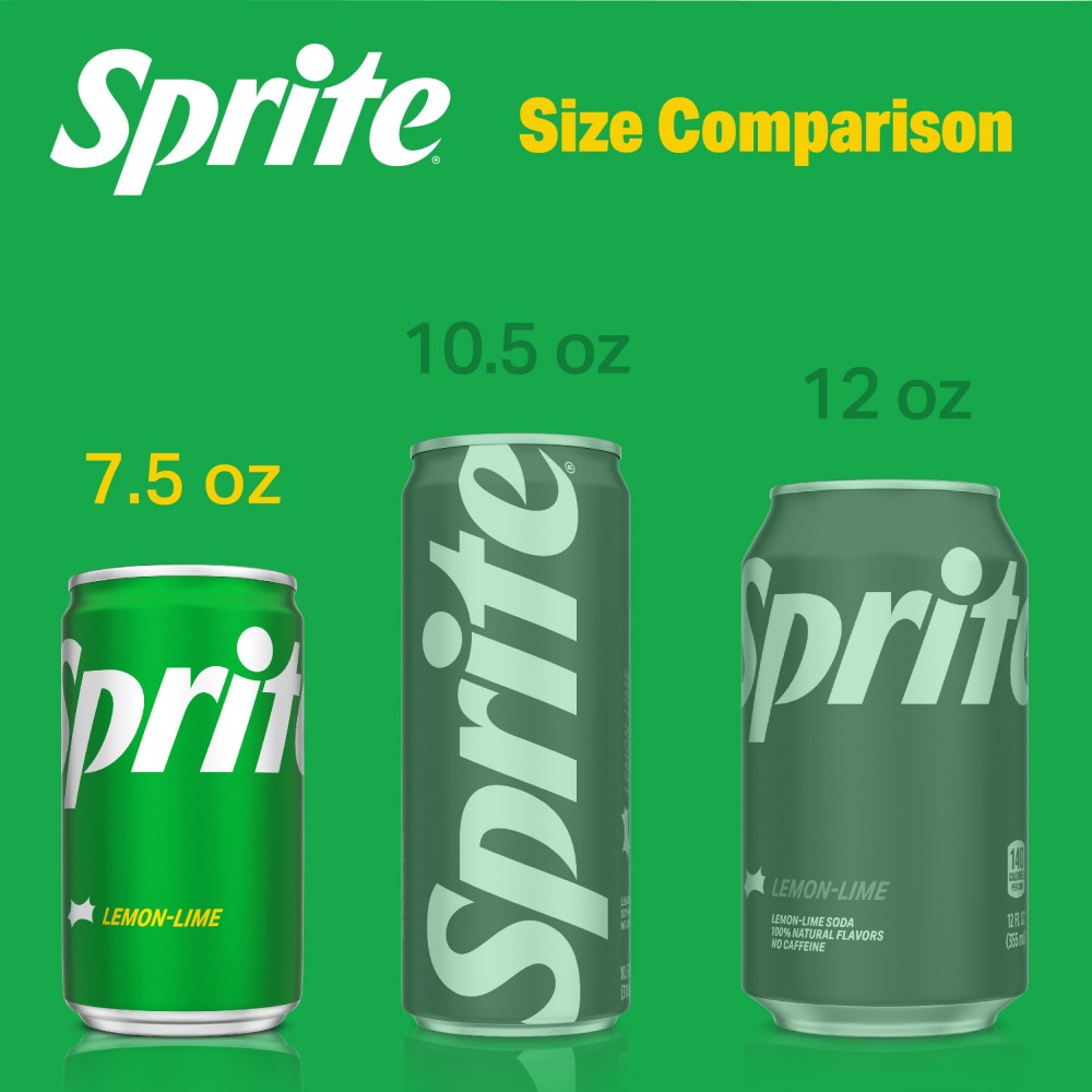 Sprite Lemon Lime Soda Pop, 12 fl oz, 12 Pack Cans