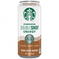 Starbucks Doubleshot Energy White Chocolate Coffee Energy Drink, 15 oz Can  12 ct