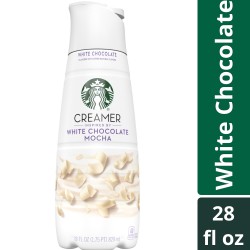 Starbucks Liquid Coffee Creamer White Chocolate Creamer, 28 fl oz